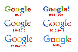 evolutie logo google